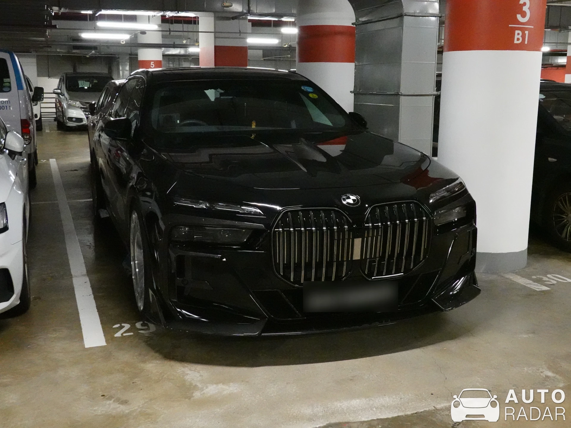 BMW Mansory 7 Series G70 spotted in Singapore