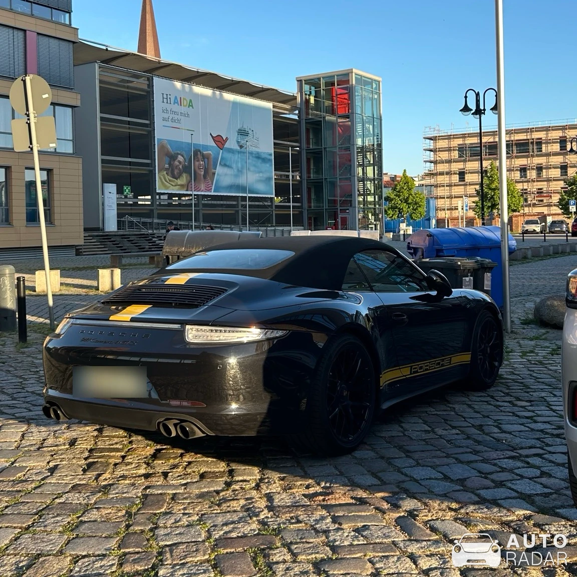 Porsche 991 Carrera 4S Cabriolet MkI spotted in Rostock