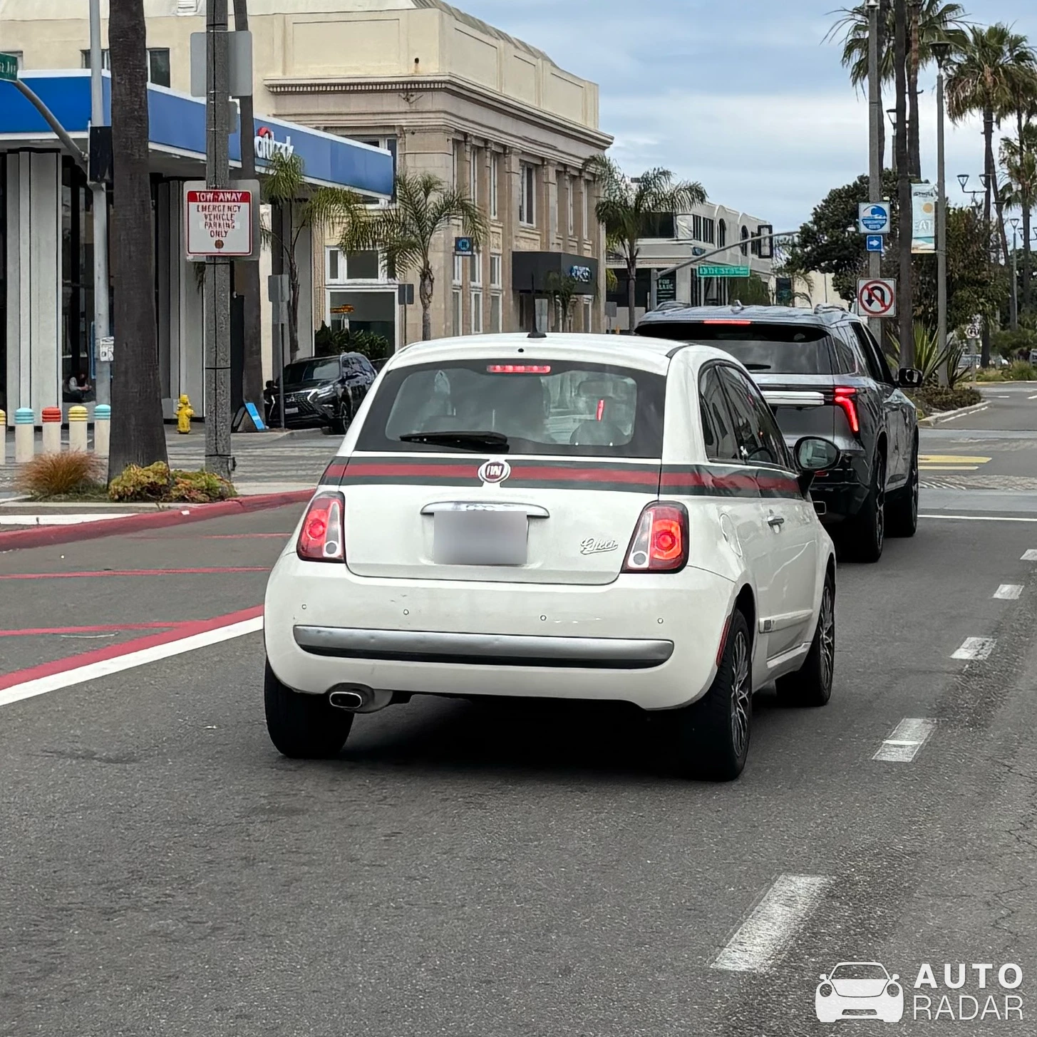 Fiat 500 by Gucci spotted in Hermosa Beach