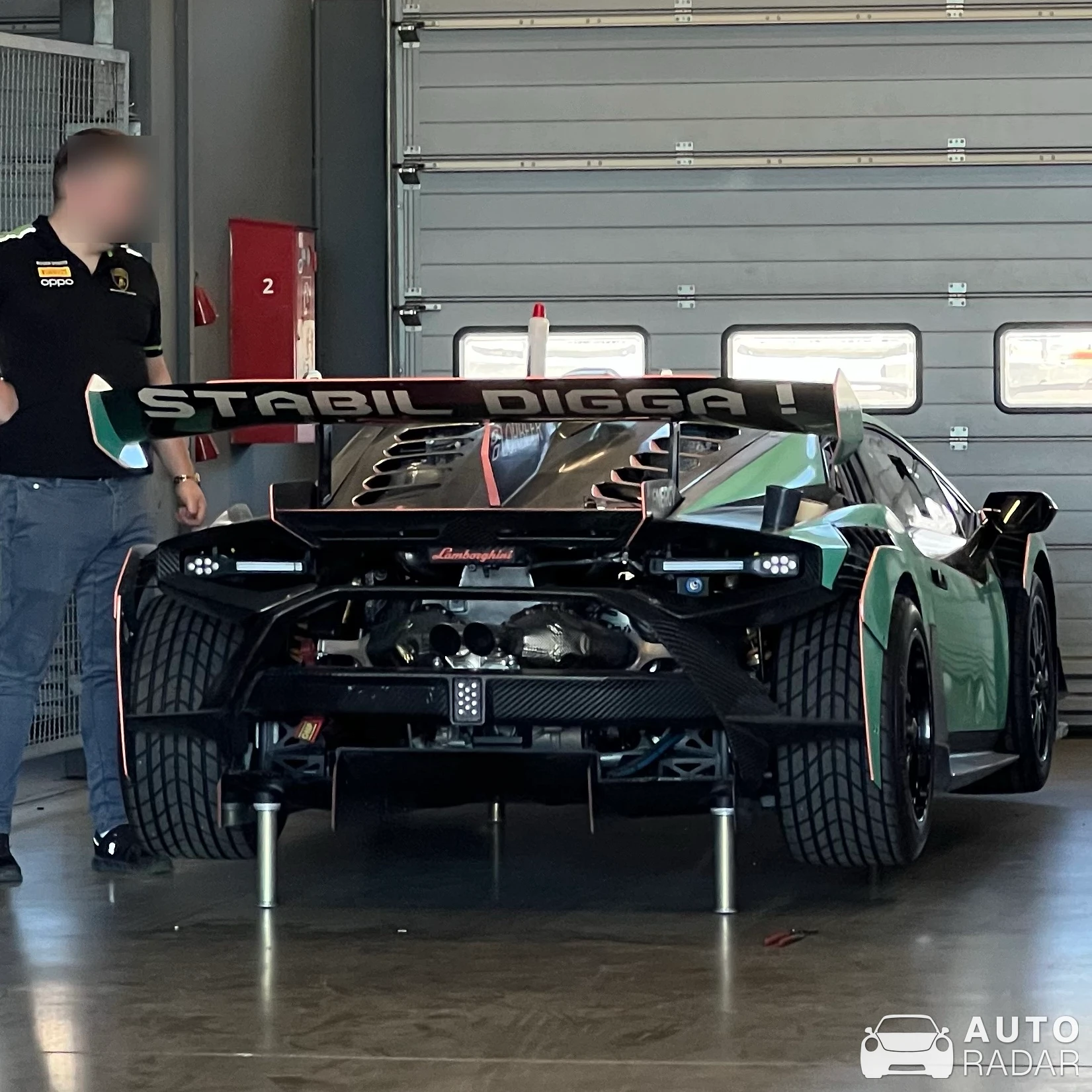 Lamborghini Temerario GT3 spotted in Nürburg