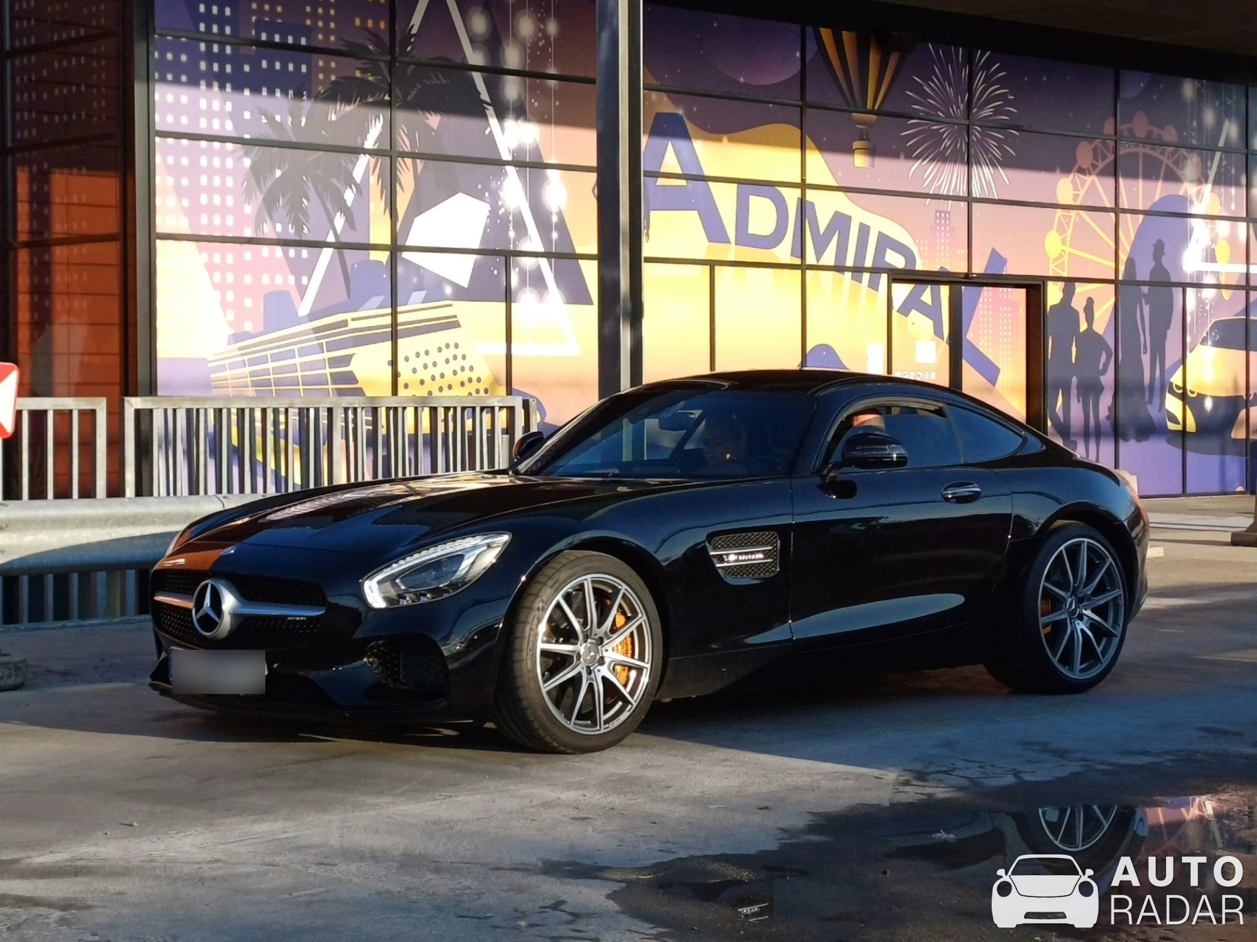 Mercedes-AMG GT S C190 2017 spotted in Kaunas
