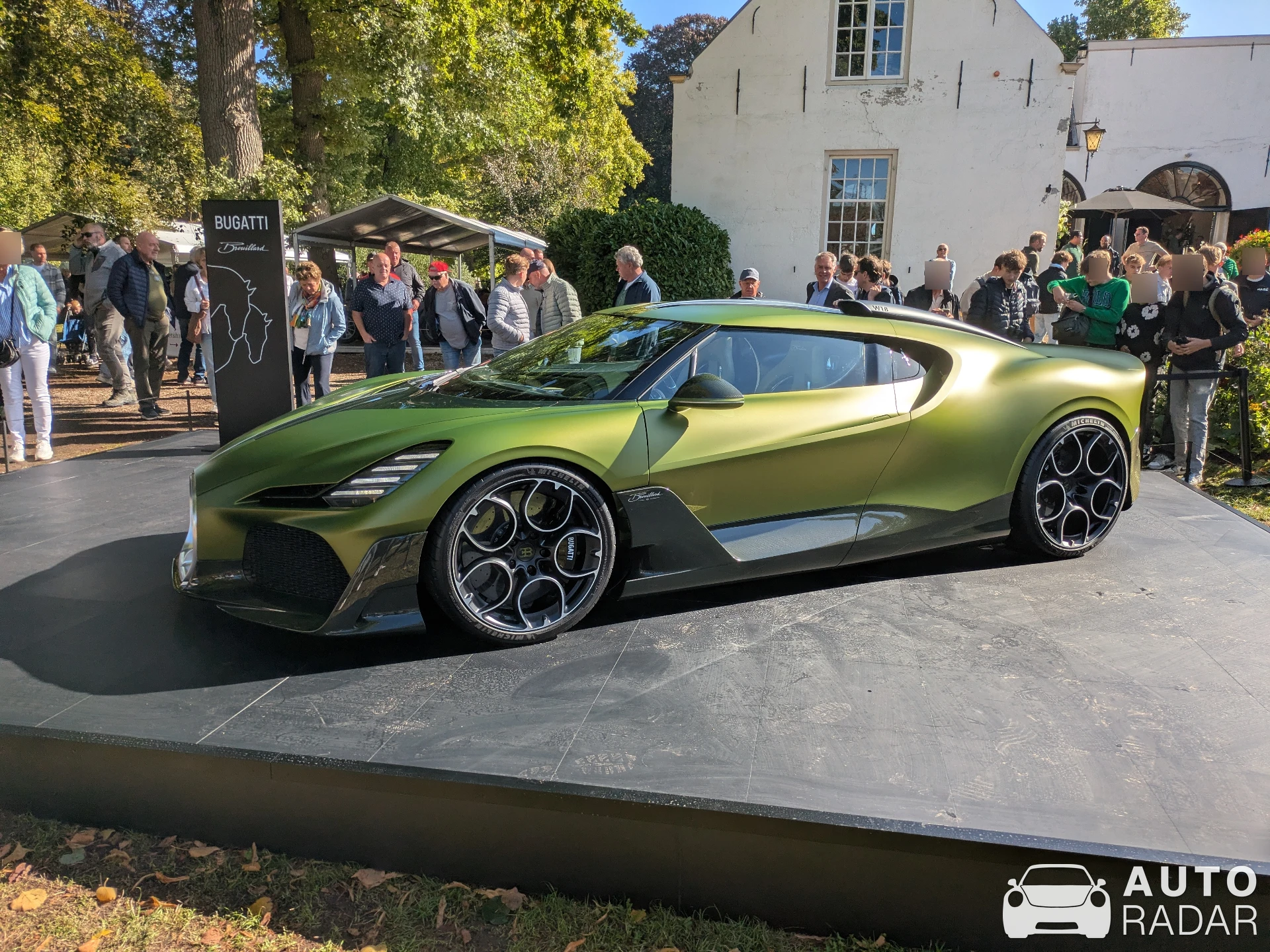 Bugatti Brouillard spotted in Beesd