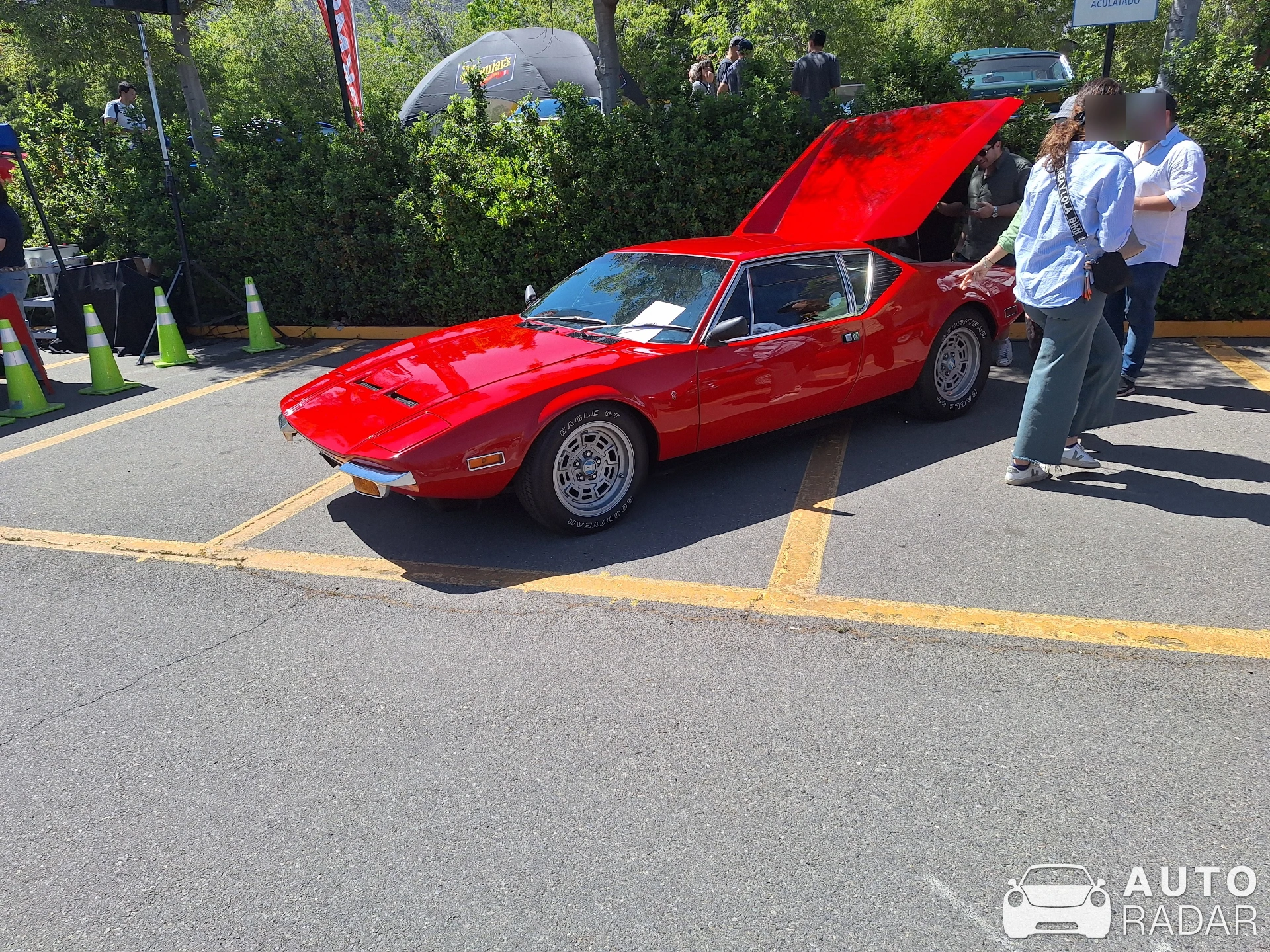 De Tomaso Pantera spotted in Las Condes, Chile