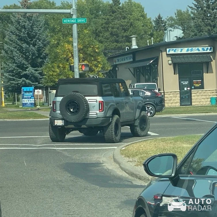 Ford Bronco Wildtrak spotted in Calgary