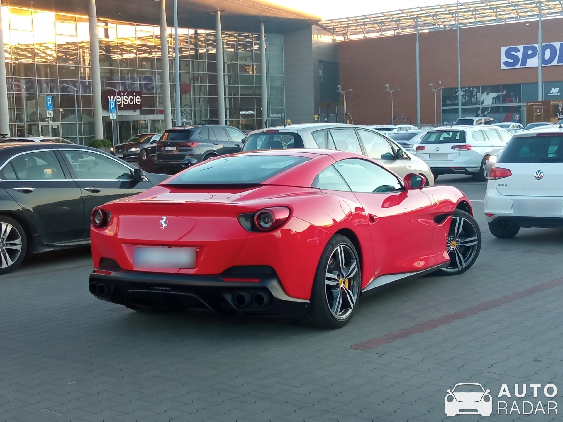 Ferrari Portofino spotted in Warszawa, Poland