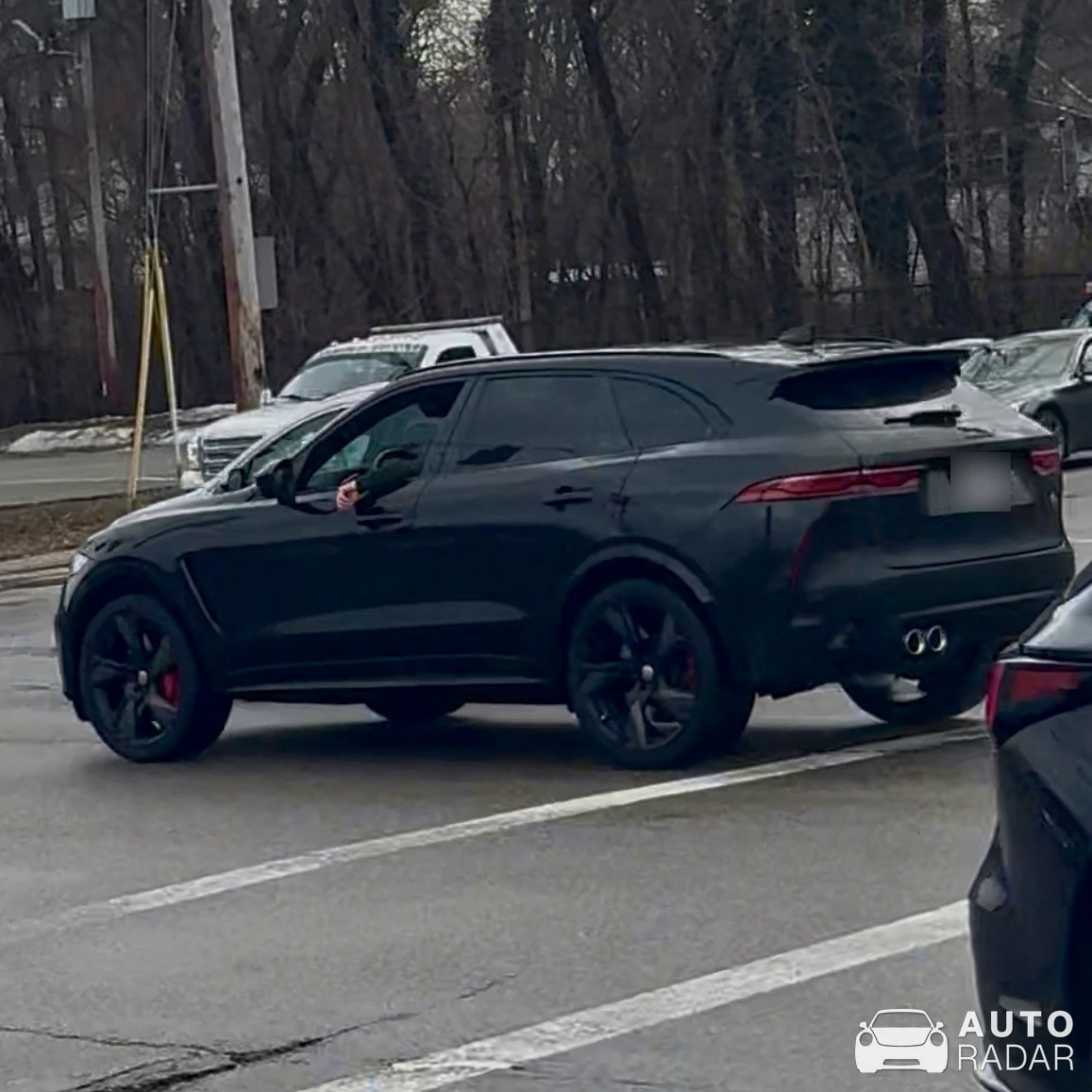 Jaguar F-PACE SVR 2021 spotted in North Reading
