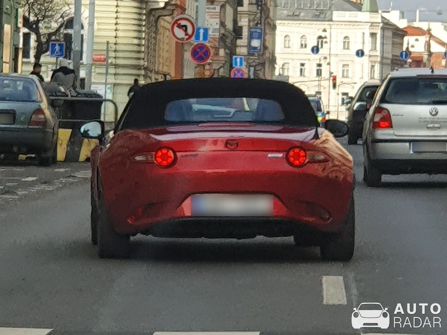 Mazda MX-5 spotted in Praha 2, Czechia