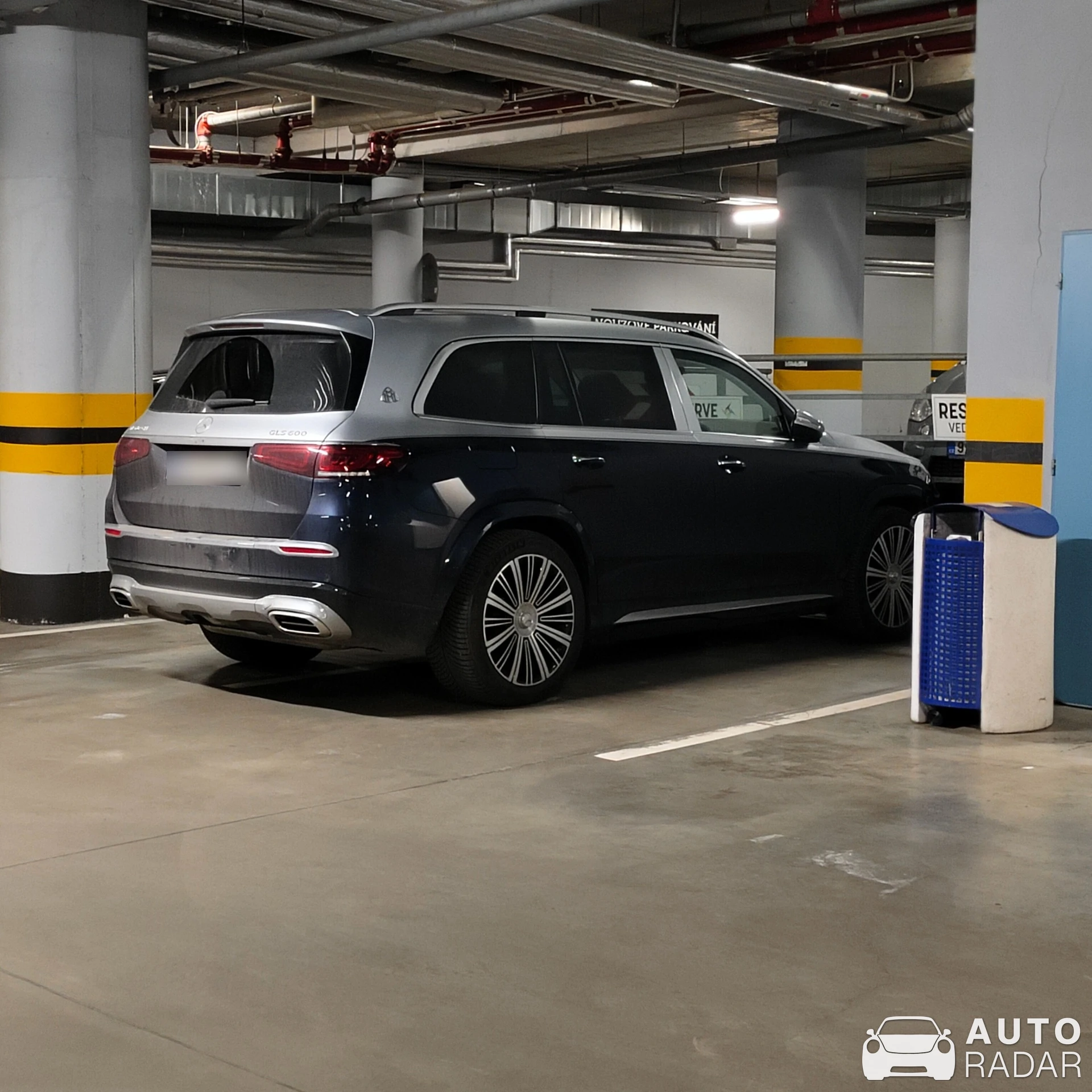 Mercedes-Maybach GLS 600 spotted in Plzeň 2-Slovany, Česko