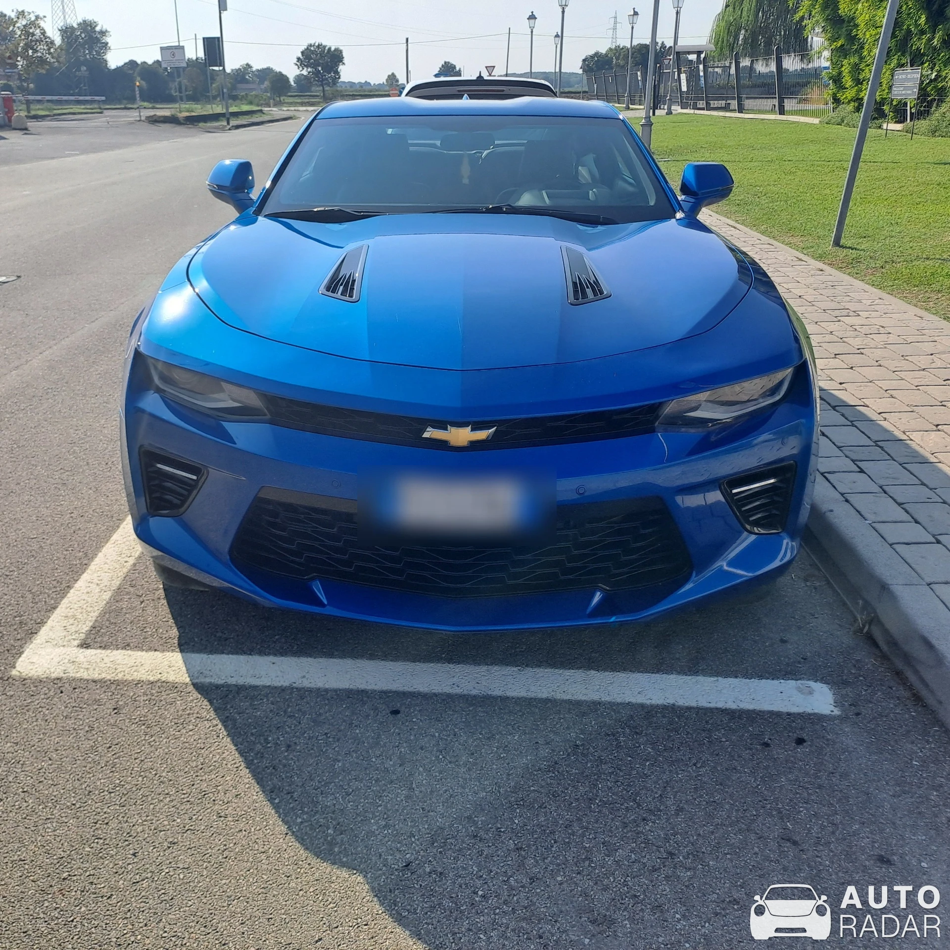 Chevrolet Camaro SS spotted in Graziosa, Italy