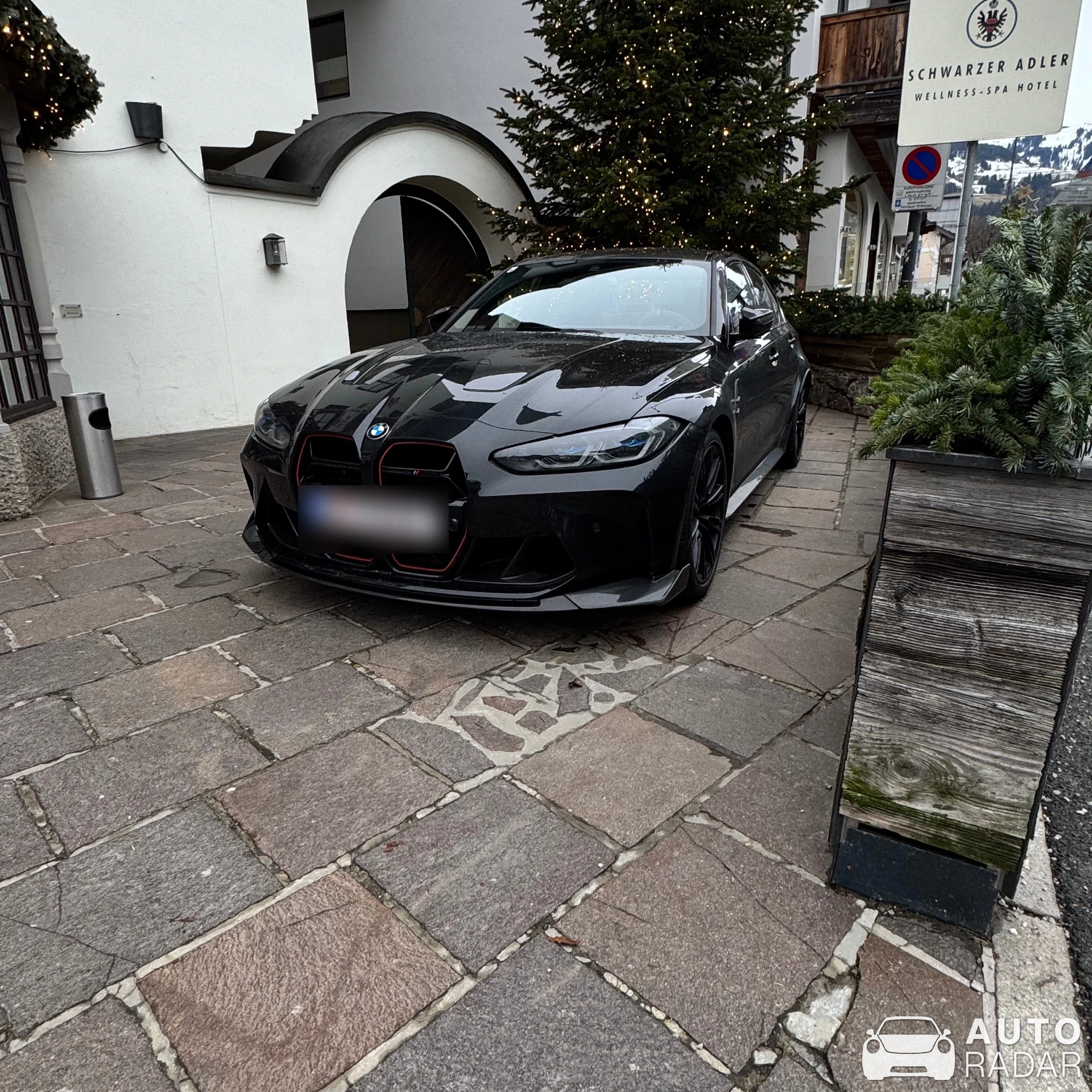 BMW M3 G80 CS spotted in Kitzbuhel, Austria