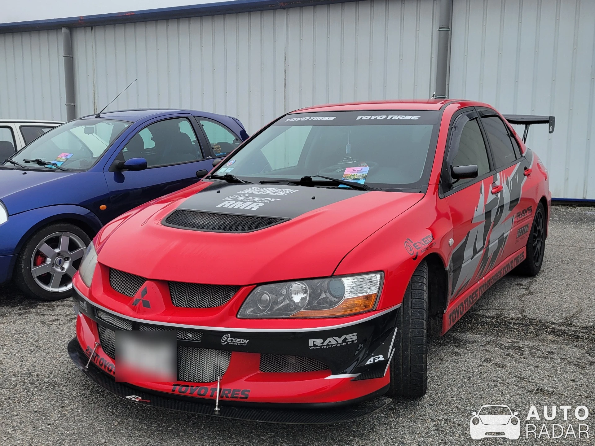 Mitsubishi Lancer Evolution IX spotted in Romans-sur-Isère, France