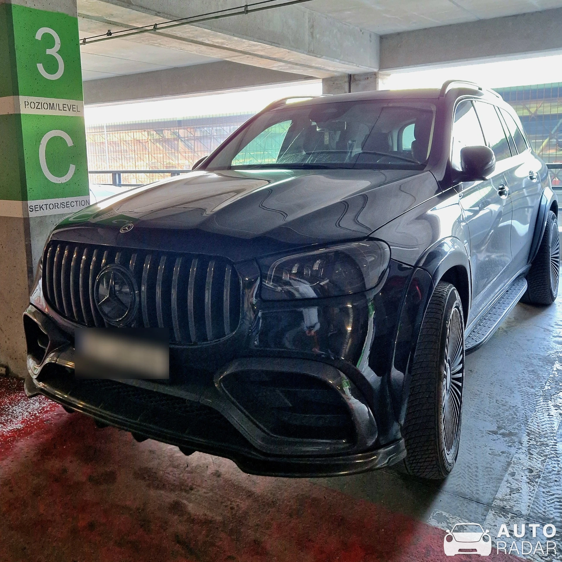 Mercedes-AMG GLS 63 X167 spotted in Balice, Poland