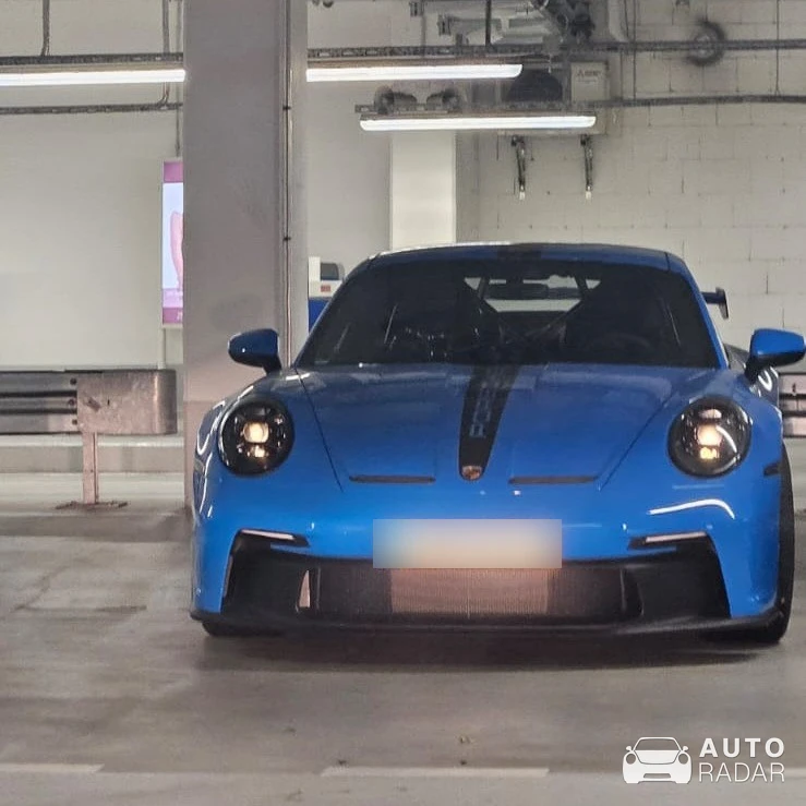 Porsche 992 GT3 MkI spotted in Mannheim, Germany
