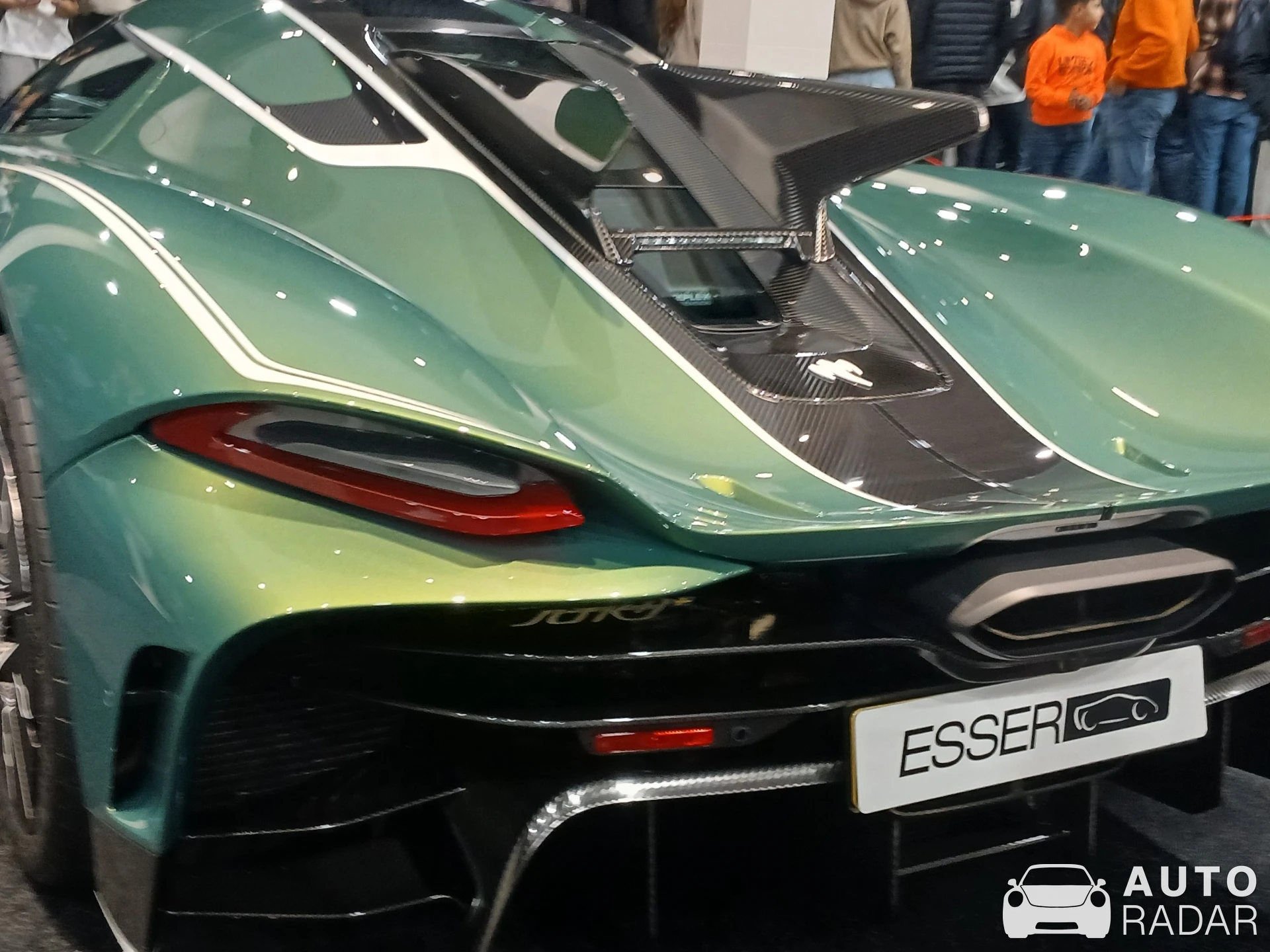 Koenigsegg Jesko Attack Plus spotted in Amsterdam