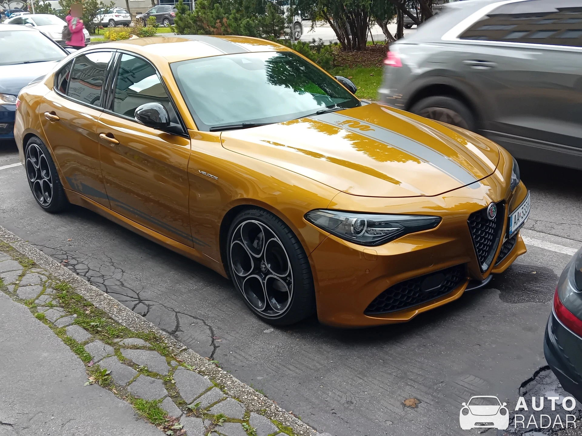 Alfa Romeo Giulia Veloce spotted in Žilina