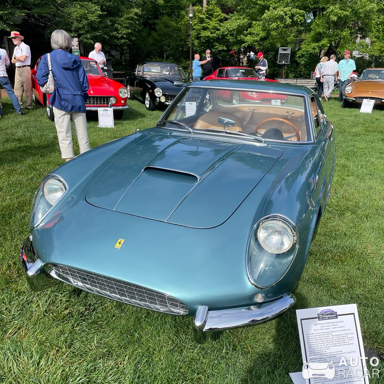 Ferrari 400 Superamerica SWB Cabriolet Pininfarina spotted in Highlands
