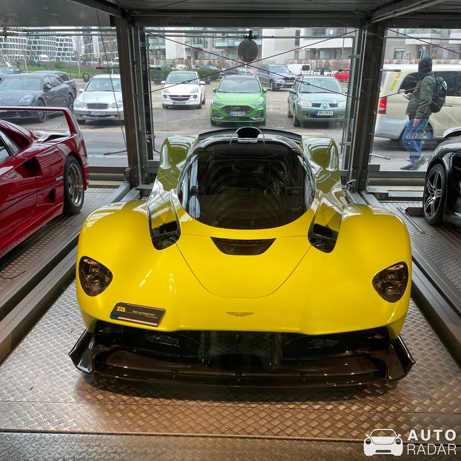 Aston Martin Valkyrie spotted in Köln, Germany
