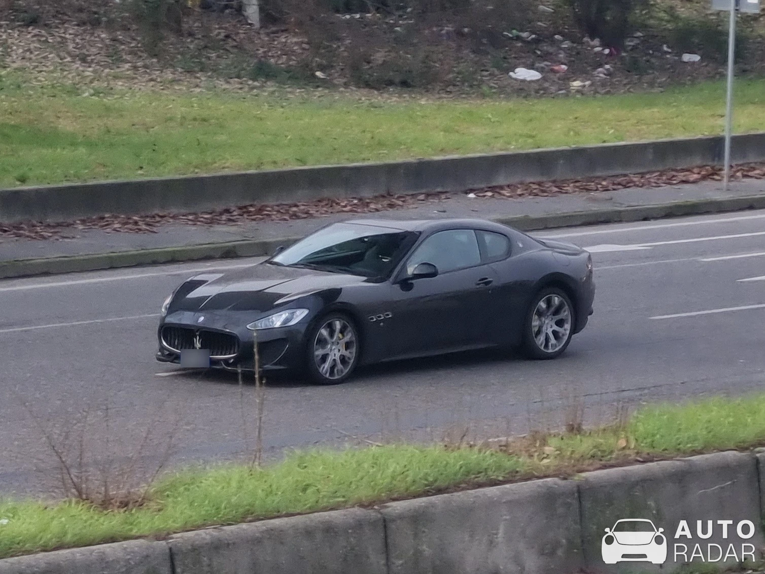 Maserati GranTurismo Sport spotted in Milano, Italy