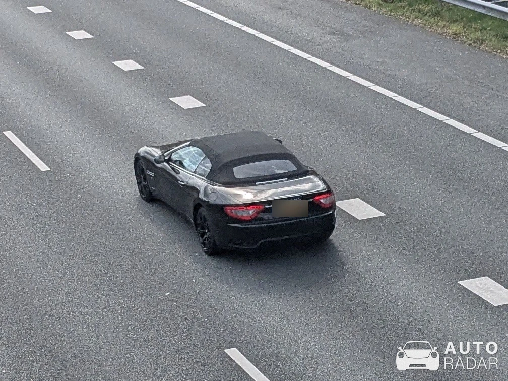 Maserati GranCabrio MC spotted in Hengelo