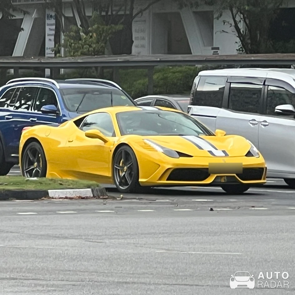 Ferrari 458 Speciale spotted in Singapore, Singapore
