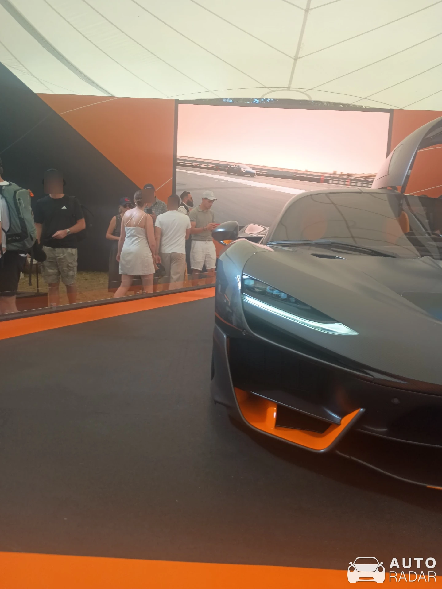 McLaren W1 spotted in Chichester