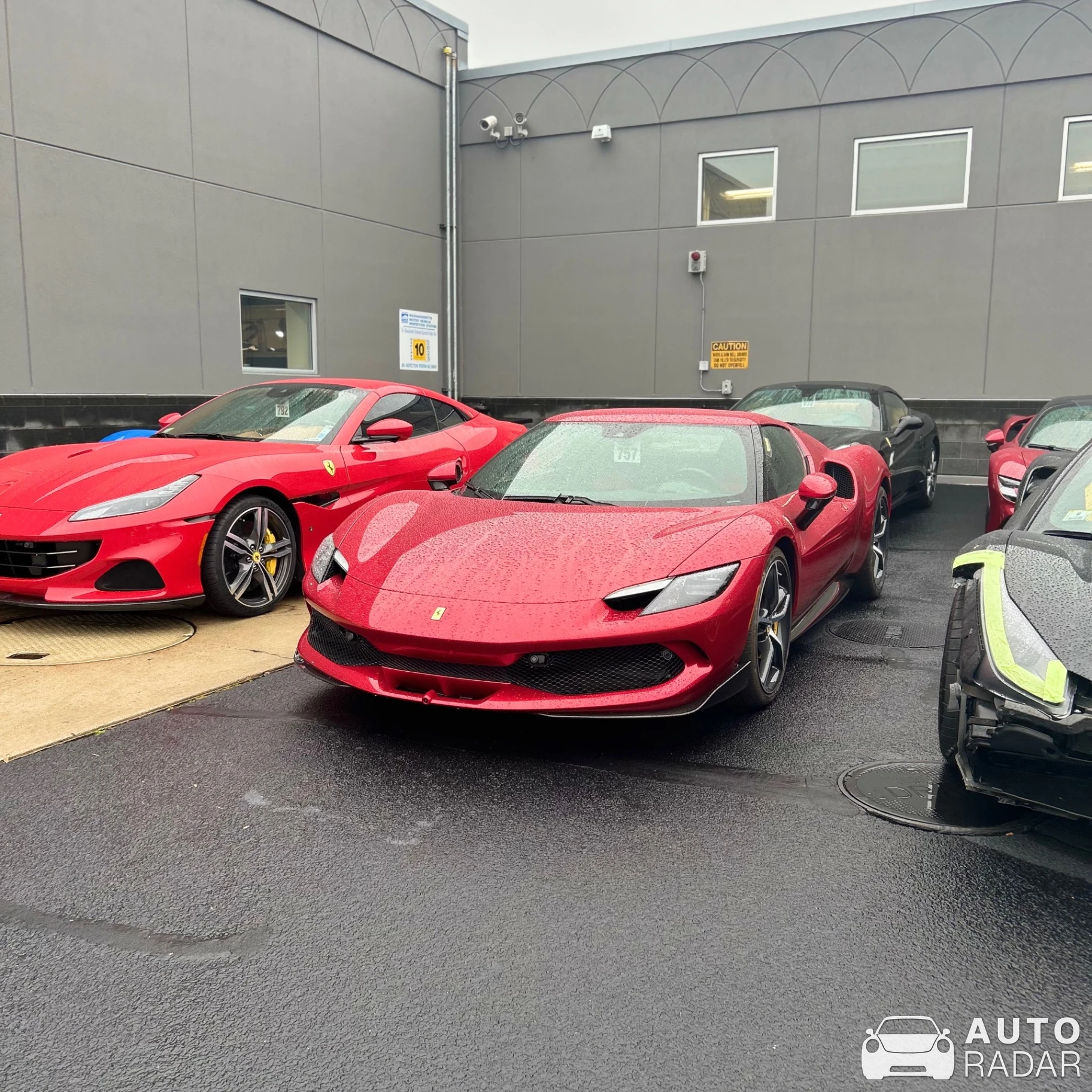 Ferrari 296 GTB spotted in Norwood, United States