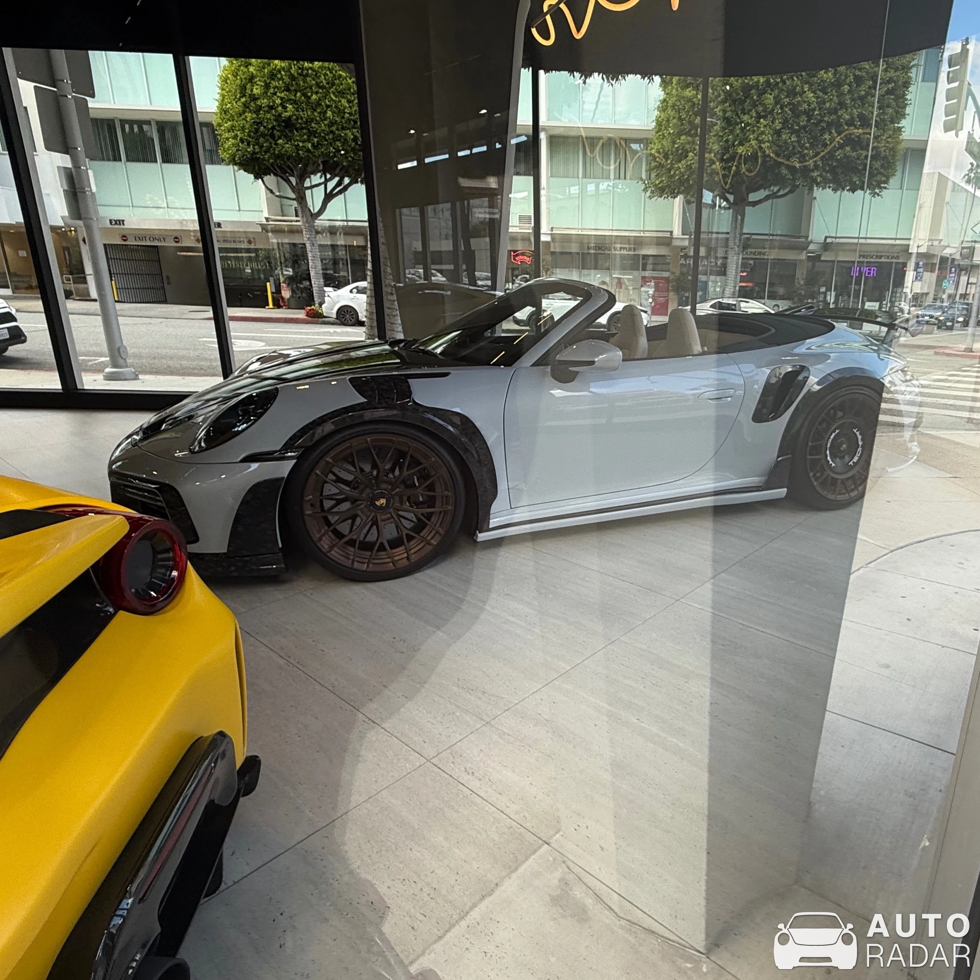 Porsche TechArt 992 GTstreet R America spotted in Beverly Hills