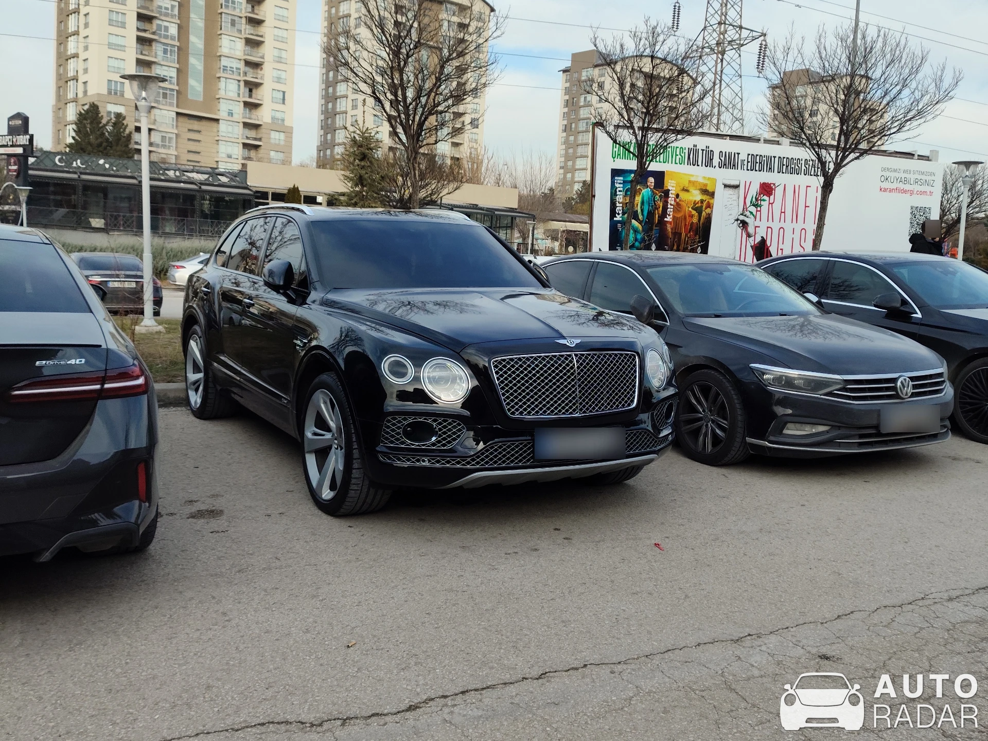 Bentley Bentayga spotted in Yenimahalle, Türkiye