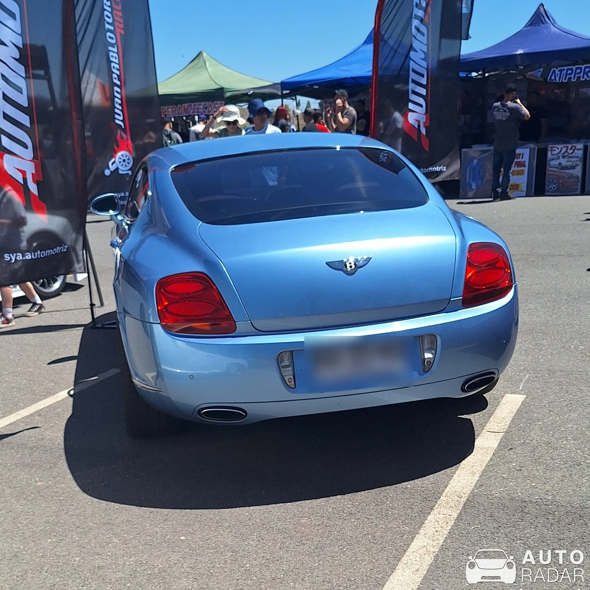 Bentley Continental GT spotted in Codegua, Chile