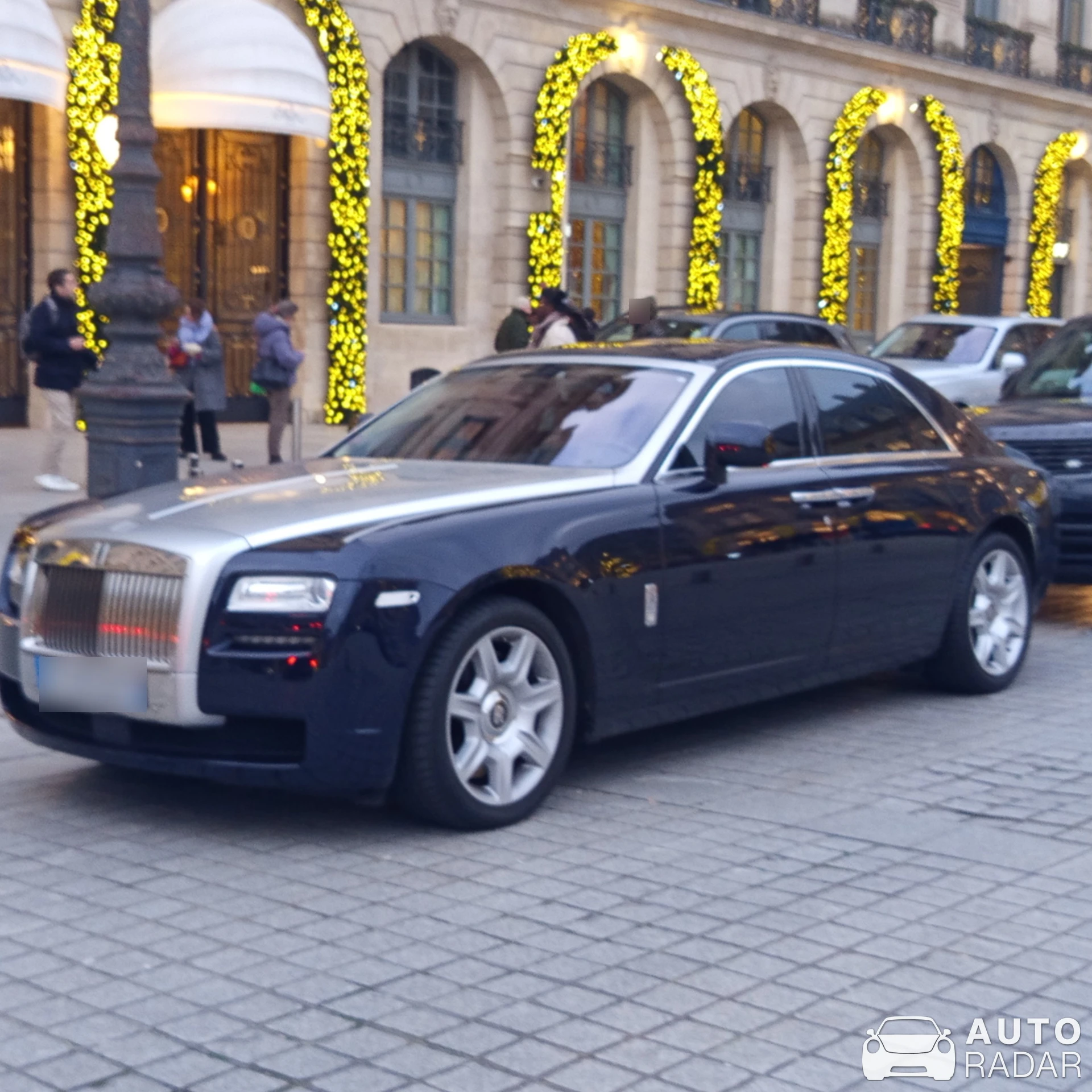 Rolls-Royce Ghost spotted in Paris, France