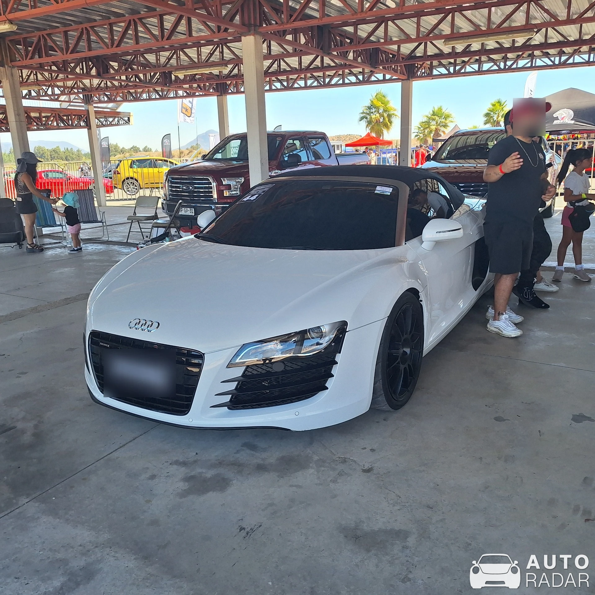 Audi R8 V8 Spyder spotted in Codegua, Chile