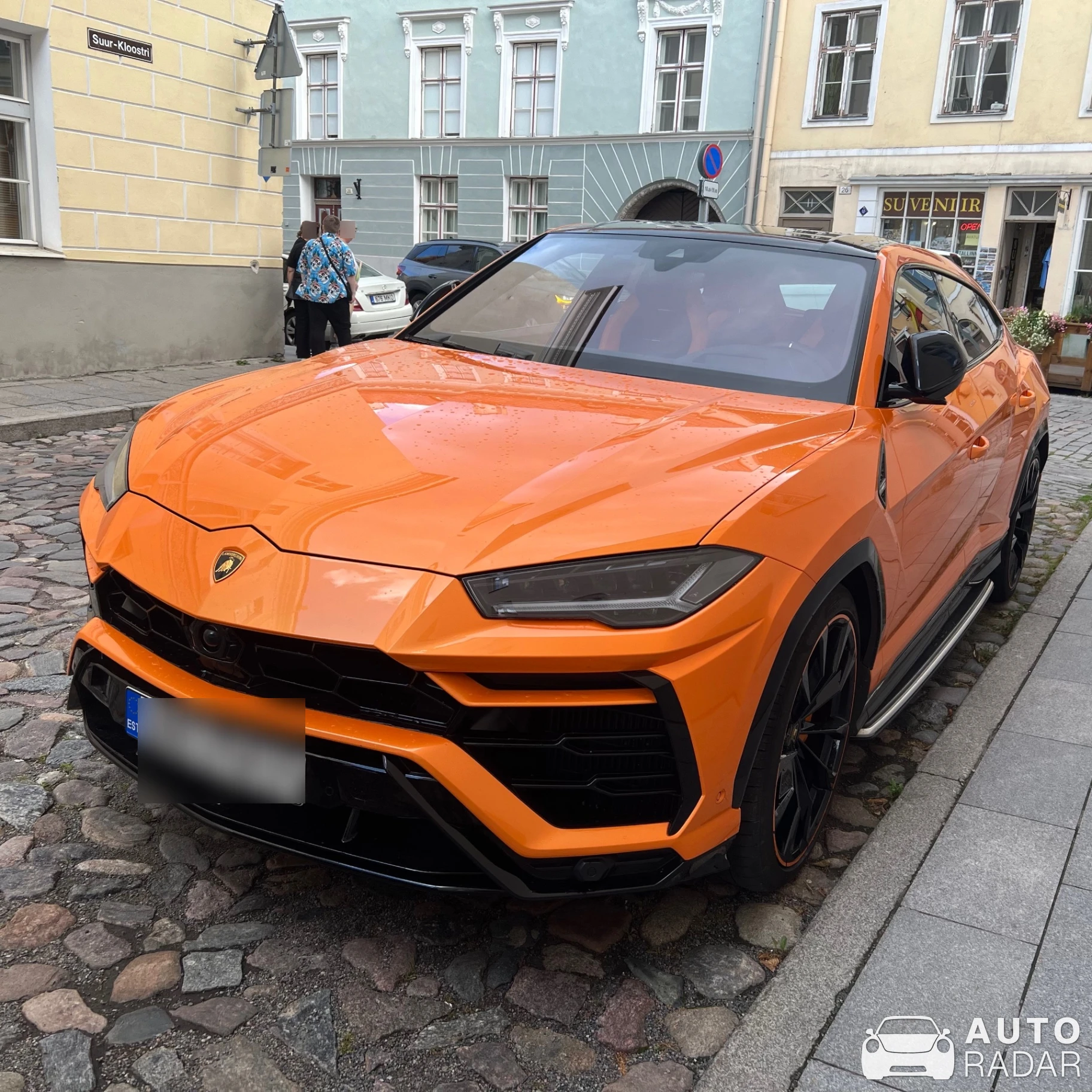 Lamborghini Urus spotted in Tallinn, Estonia