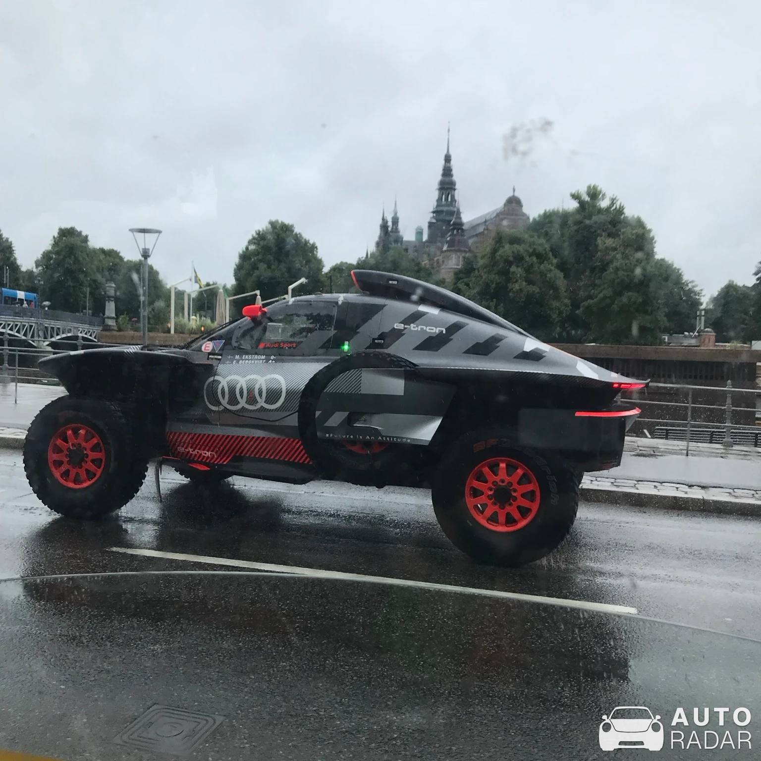 Audi RS Q e-tron spotted