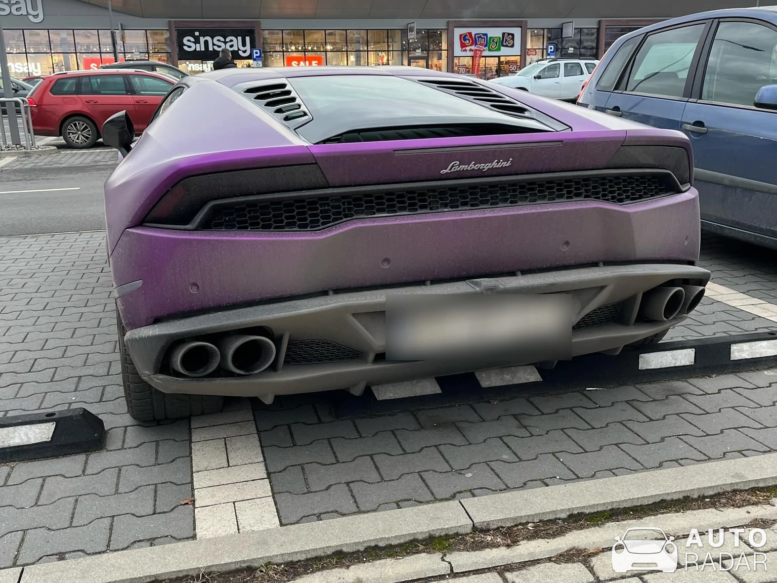 Lamborghini Huracán LP610-4 spotted in Śrem, Poland