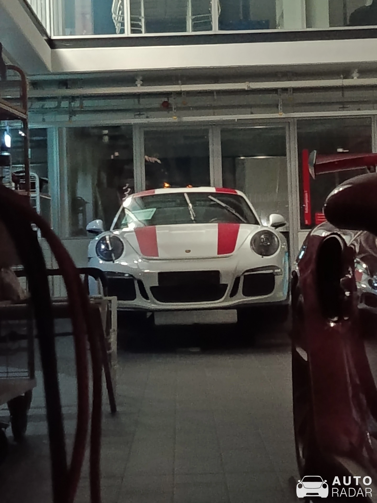 Porsche 991 GT3 R spotted in Stuttgart