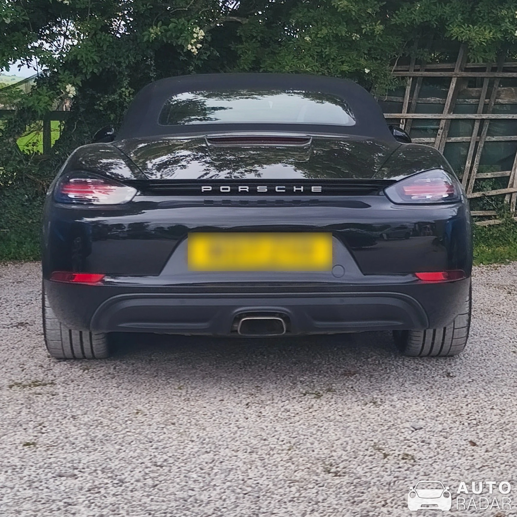 Porsche 718 Boxster spotted in Preston