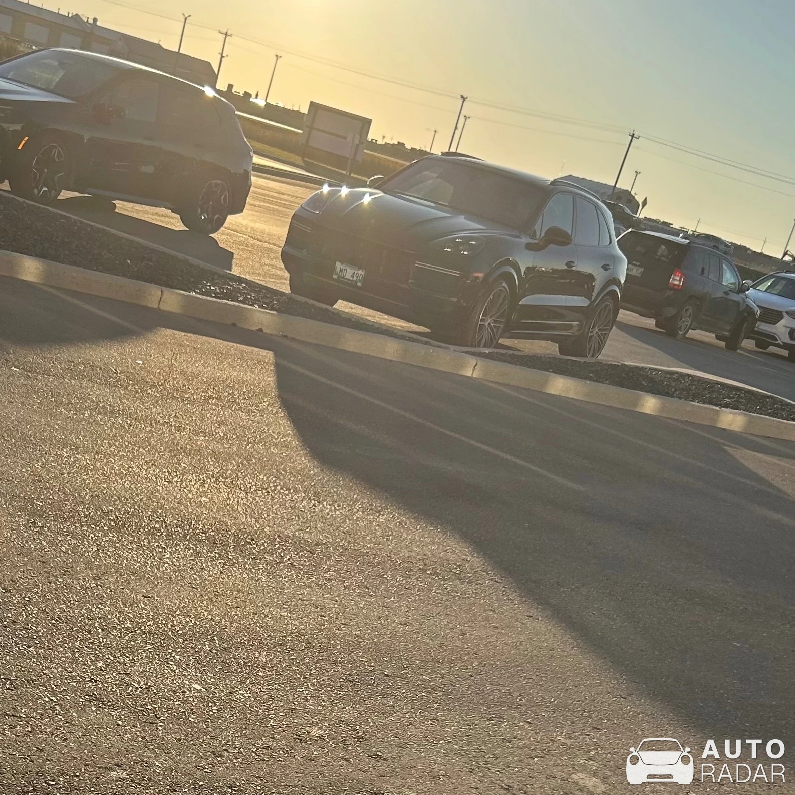 Porsche Cayenne S spotted in Winnipeg, Canada