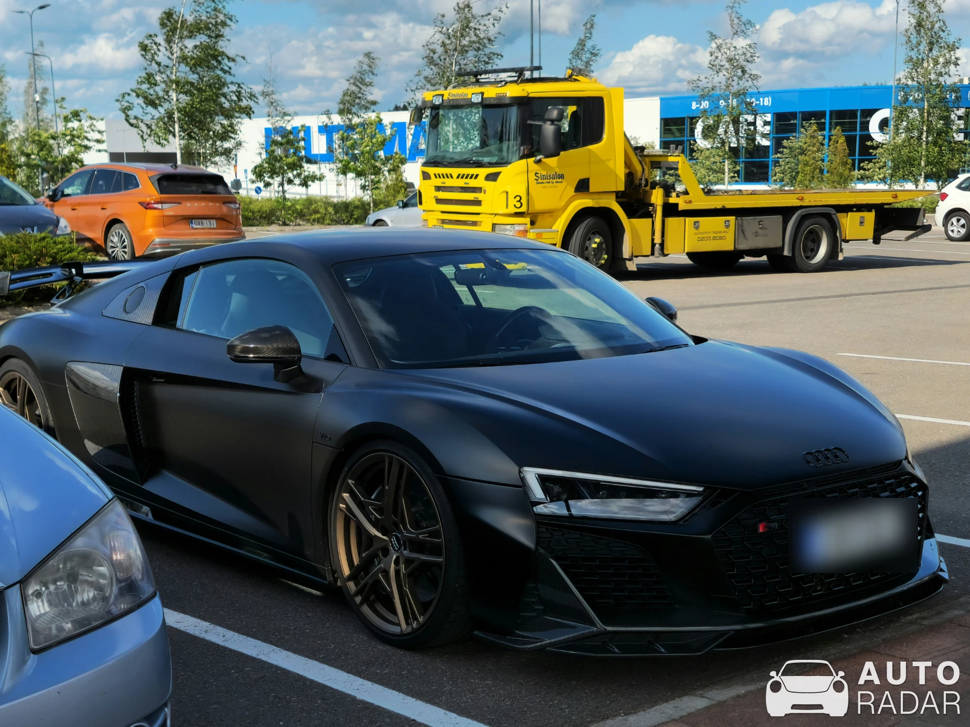 Audi R8 V10 Decennium Capristo spotted in Kouvola