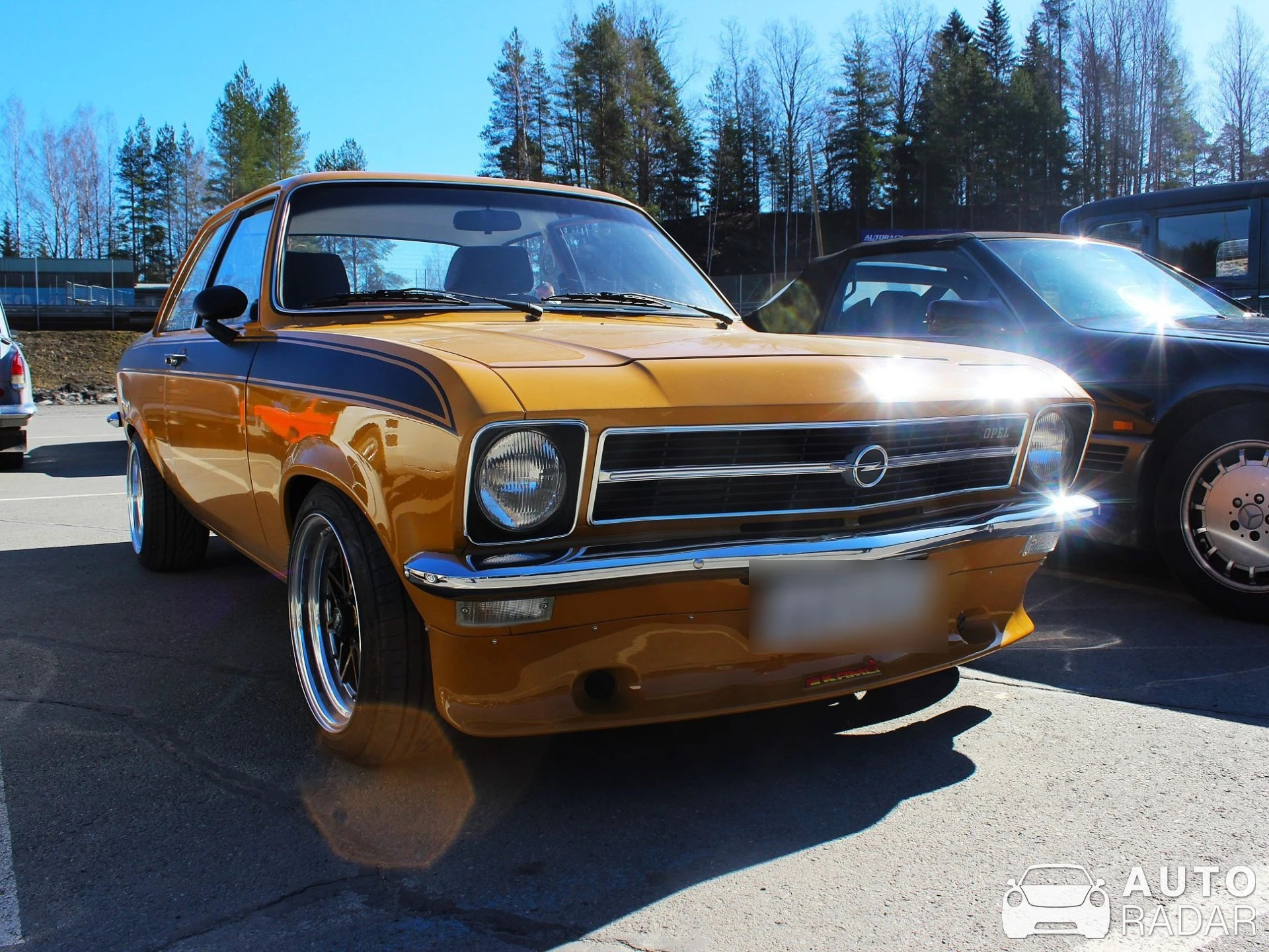 Opel Ascona A spotted in Hämeenlinna, Finland