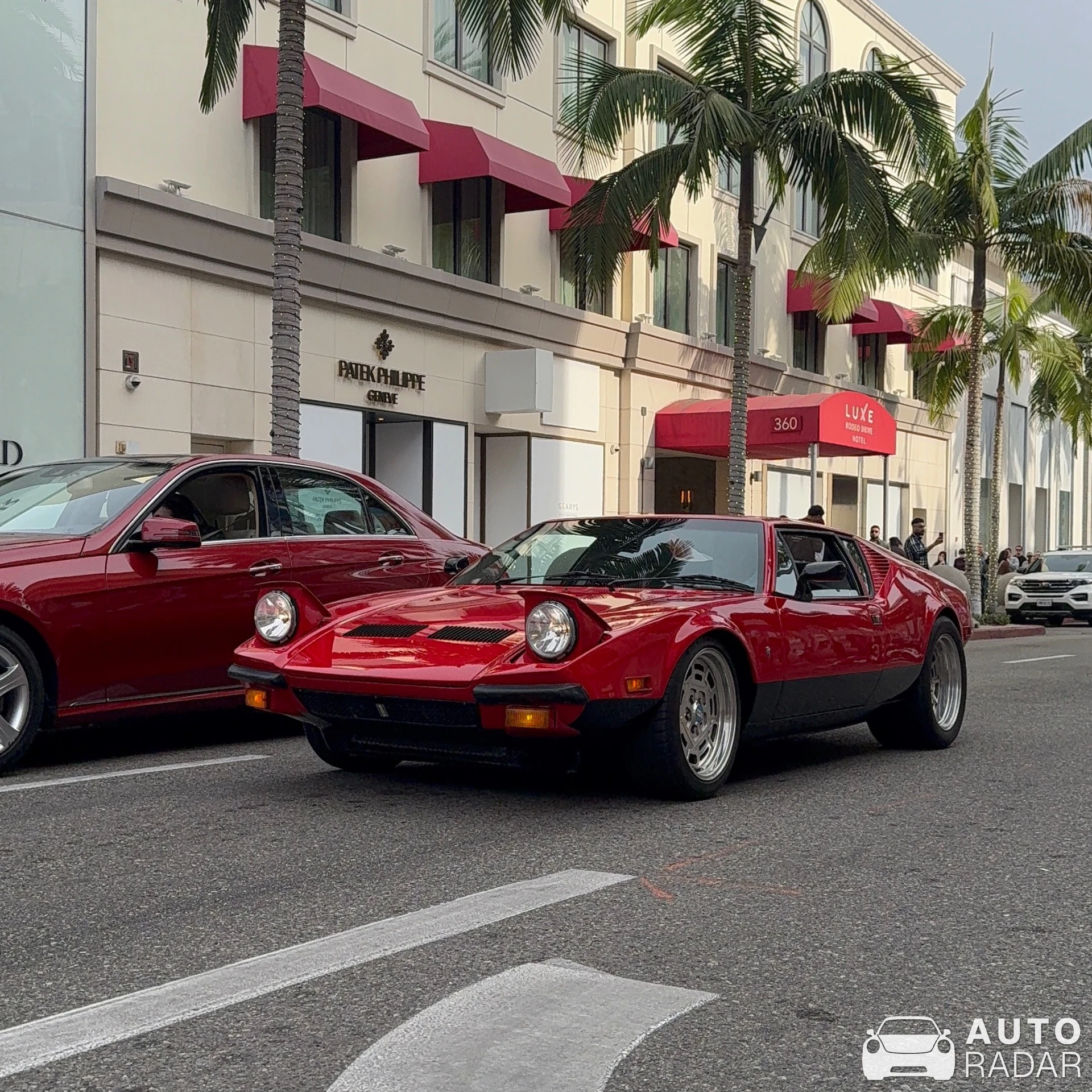 De Tomaso Pantera spotted in Beverly Hills, United States