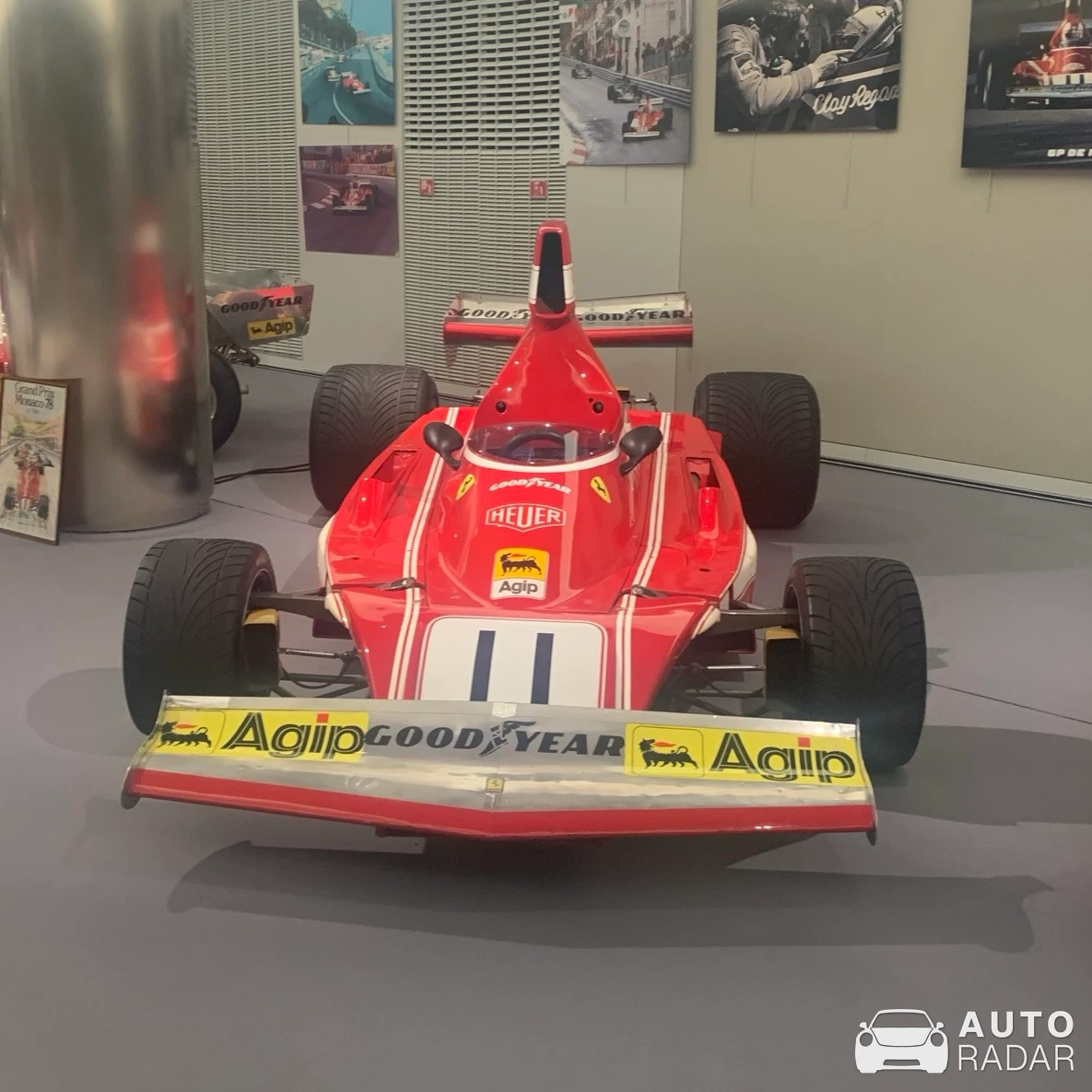 Ferrari 312 T spotted in Monaco