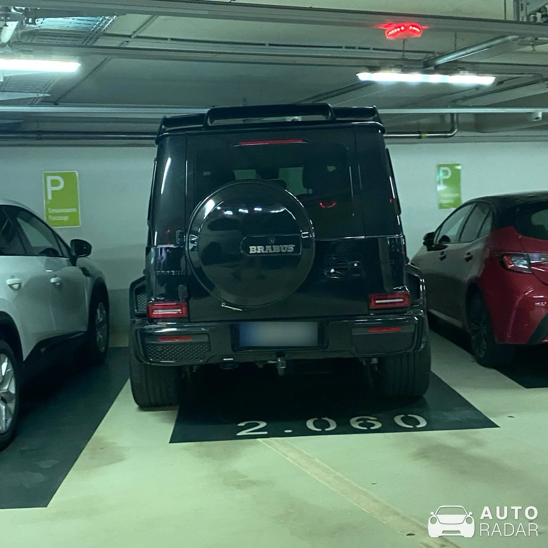 Mercedes-AMG Brabus G 800 XLP Superblack spotted in Düsseldorf