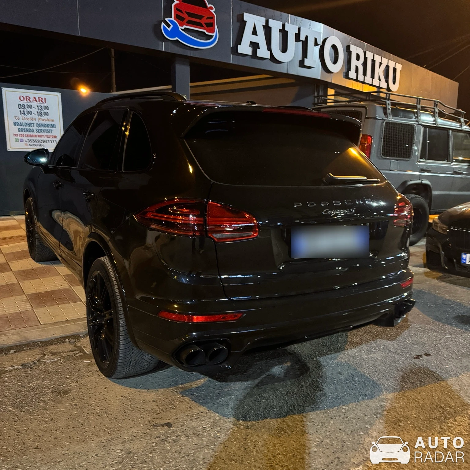 Porsche Cayenne S spotted in Shkodër, Albania