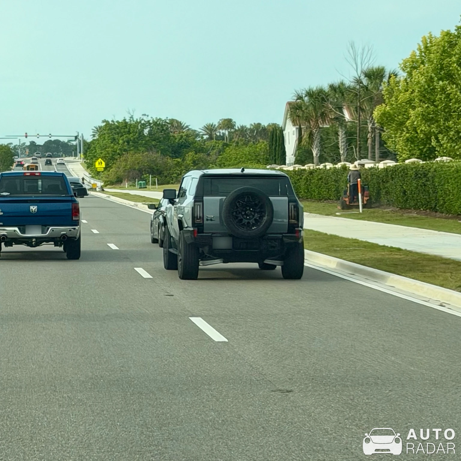 Hummer EV spotted in Winter Garden