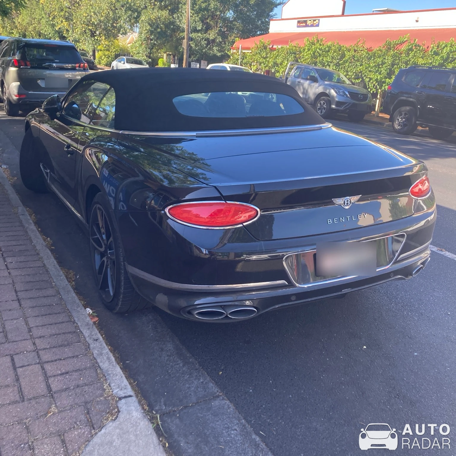 Bentley Continental GTC V8 Azure 2024 spotted in Dulwich