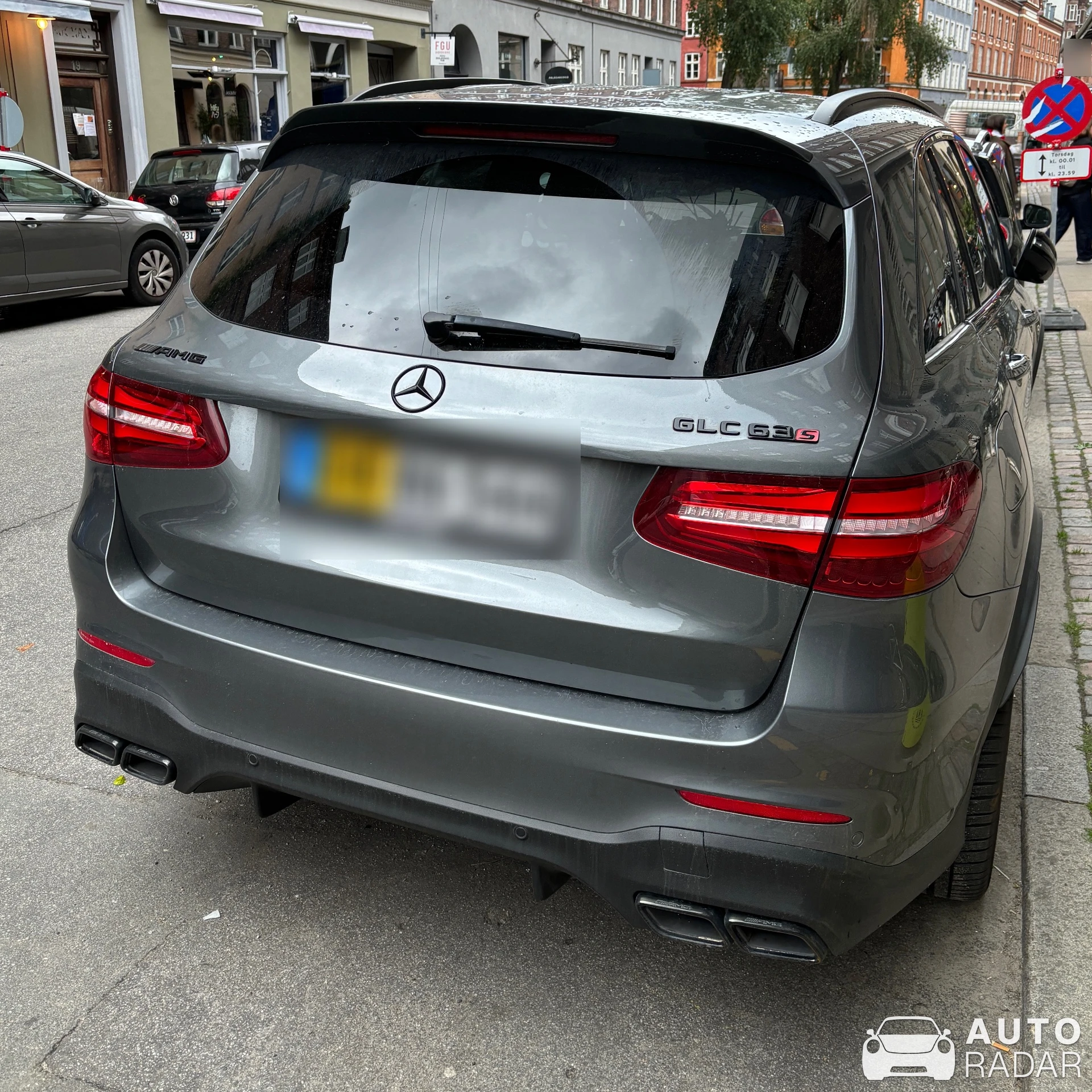 Mercedes-AMG GLC 63 S X253 2018 spotted in København, Danmark
