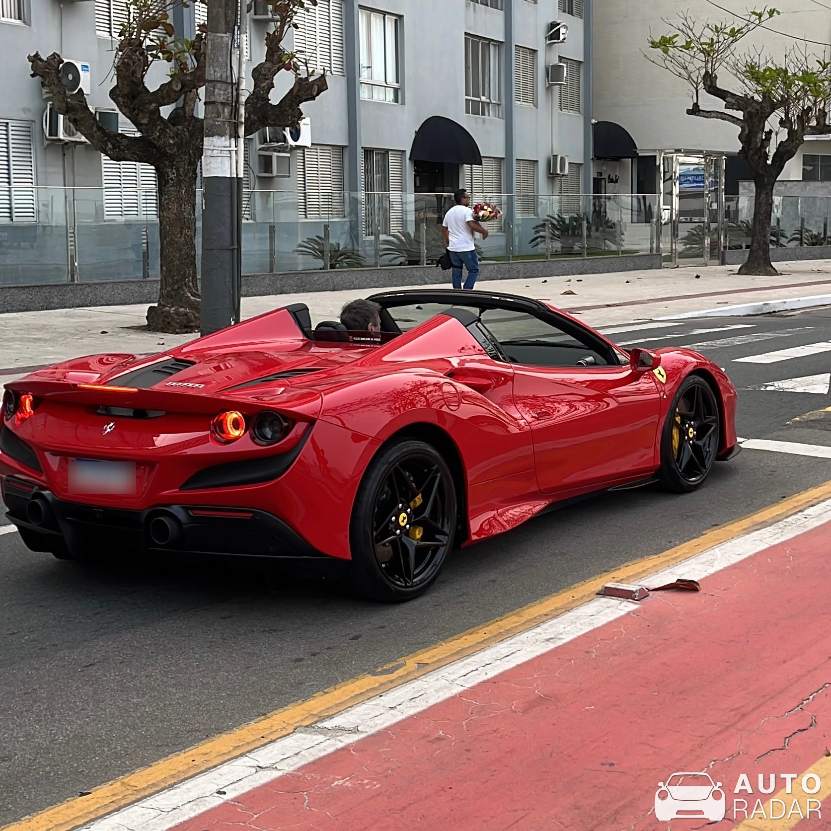 Ferrari 488 Spider spotted in Centro, Brasil