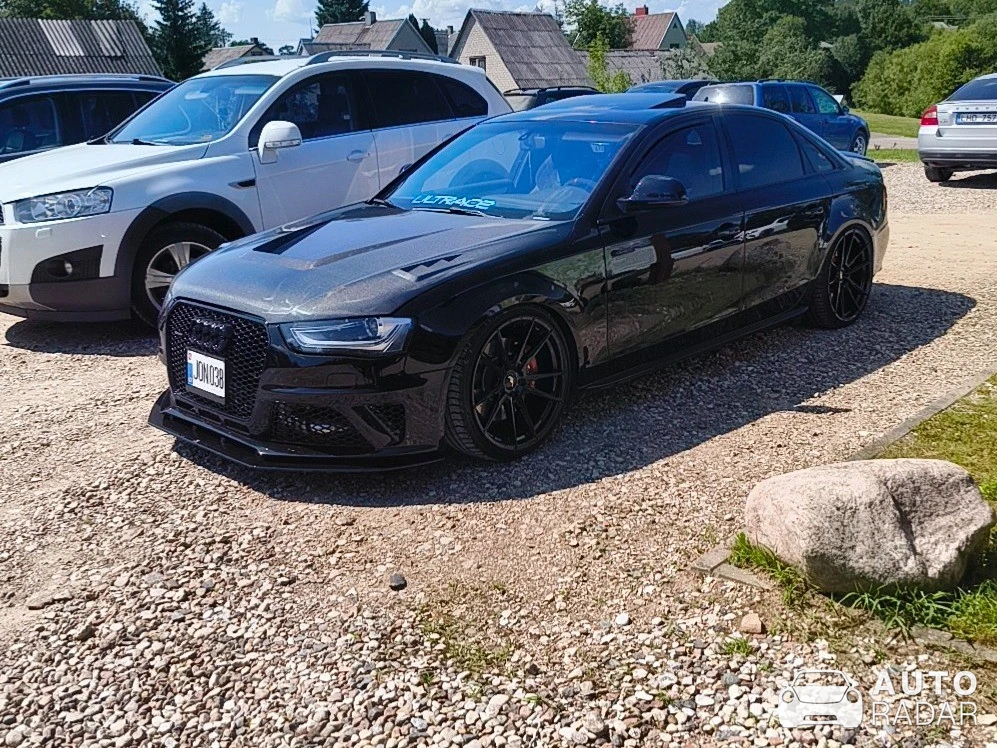 Audi A4 Sedan B8 spotted in Utena, Lithuania