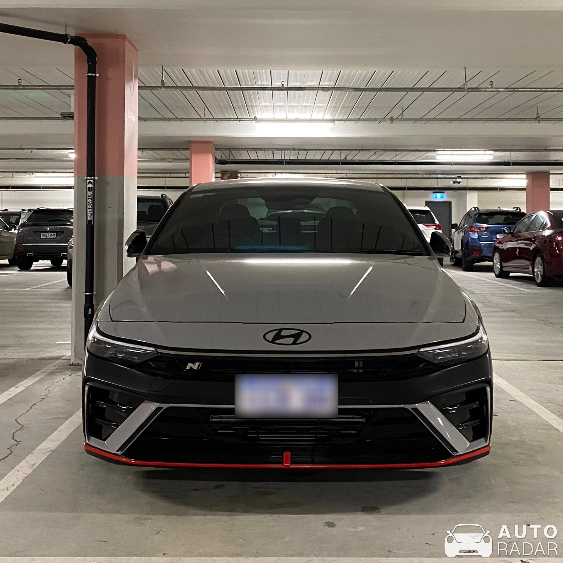 Hyundai Elantra N spotted in Karrinyup, Australia