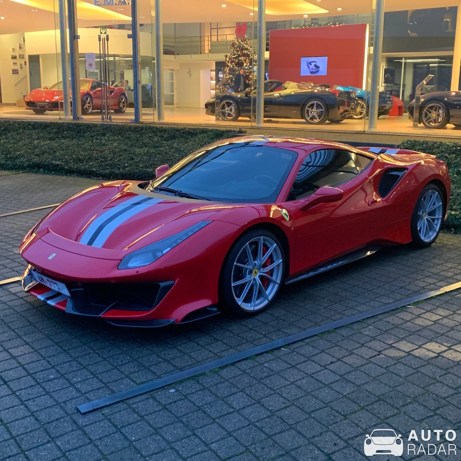 Ferrari 488 Pista spotted in Wijnegem, België